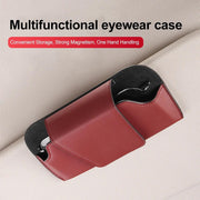 Universal Car Sunglasses Holder Case