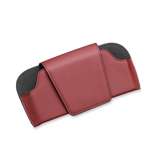 Universal Car Sunglasses Holder Case