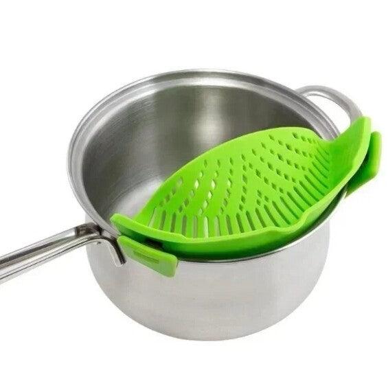 Clip On Strainer Silicone For All Pots And Pans - BestOption