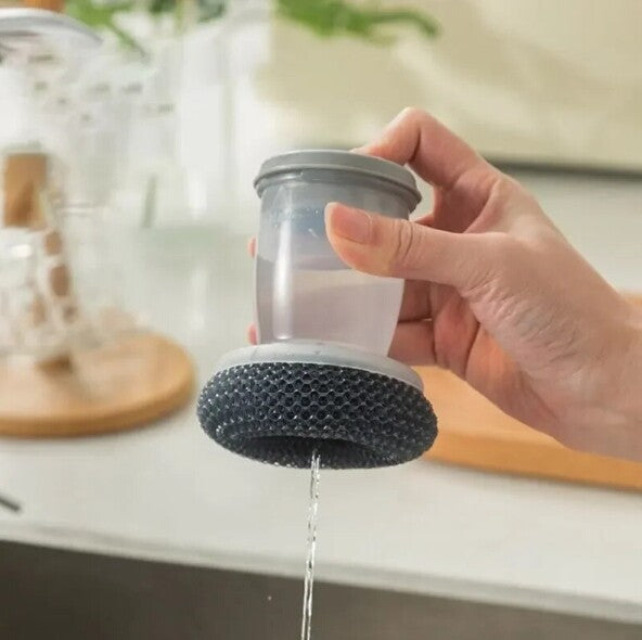 Press Soap Pot Brush